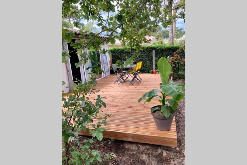 Charmant Chalet Avec Une Grande Terrasse Au Pyla ラ・テスト・ド・ビュシュ エクステリア 写真